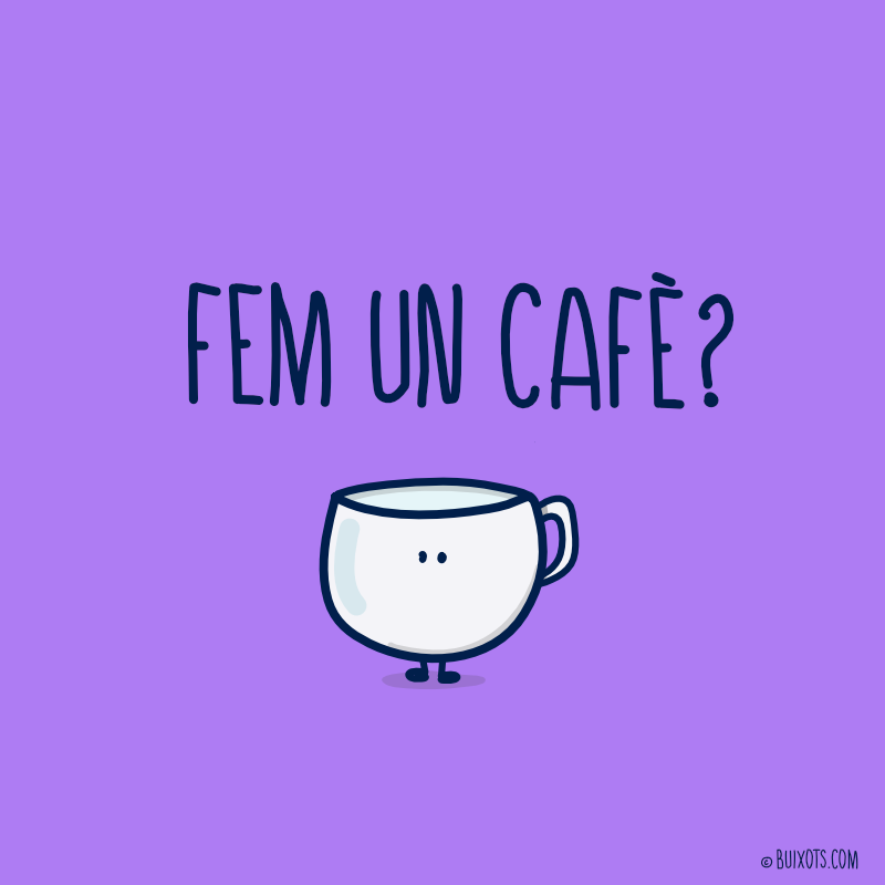 Anar a fer un cafè expressió en català