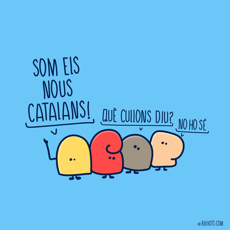 Som els nous catalans acudit en català il·lustrat