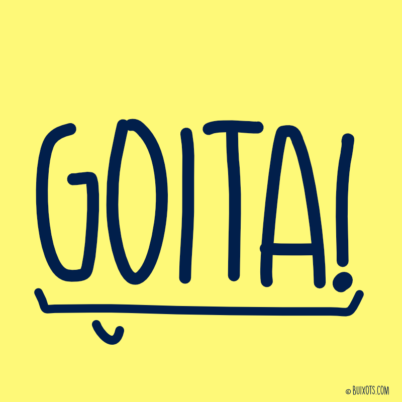 Goita expressió en català il·lustrat