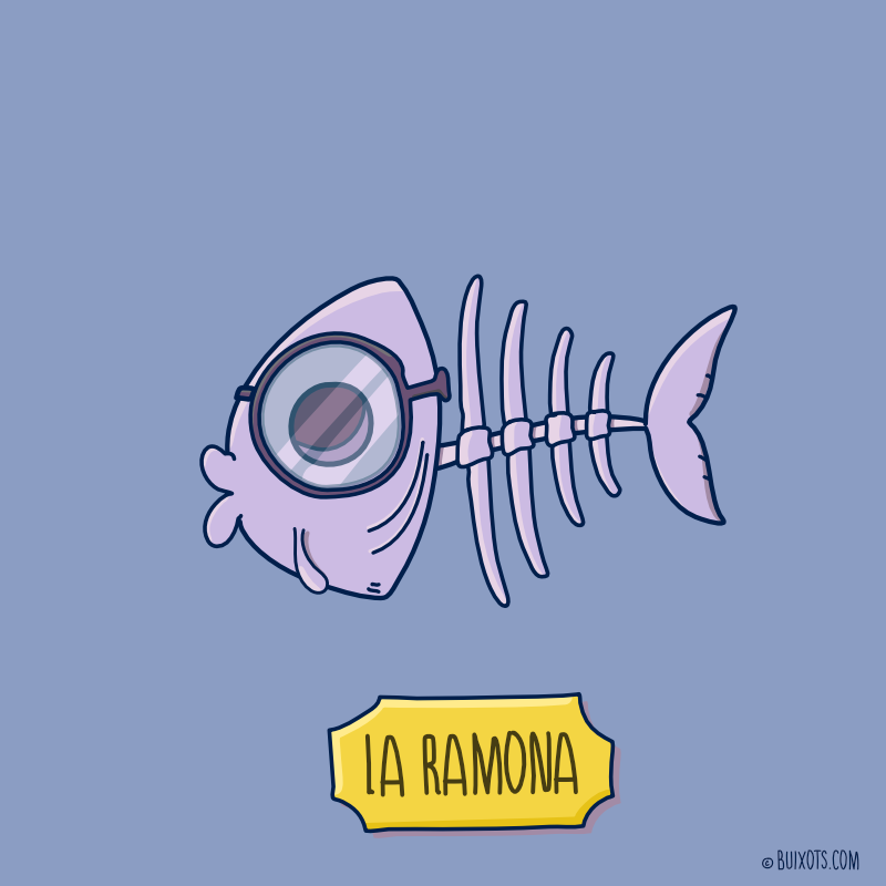 La Carpa Ramona dibuix il·lustració en català