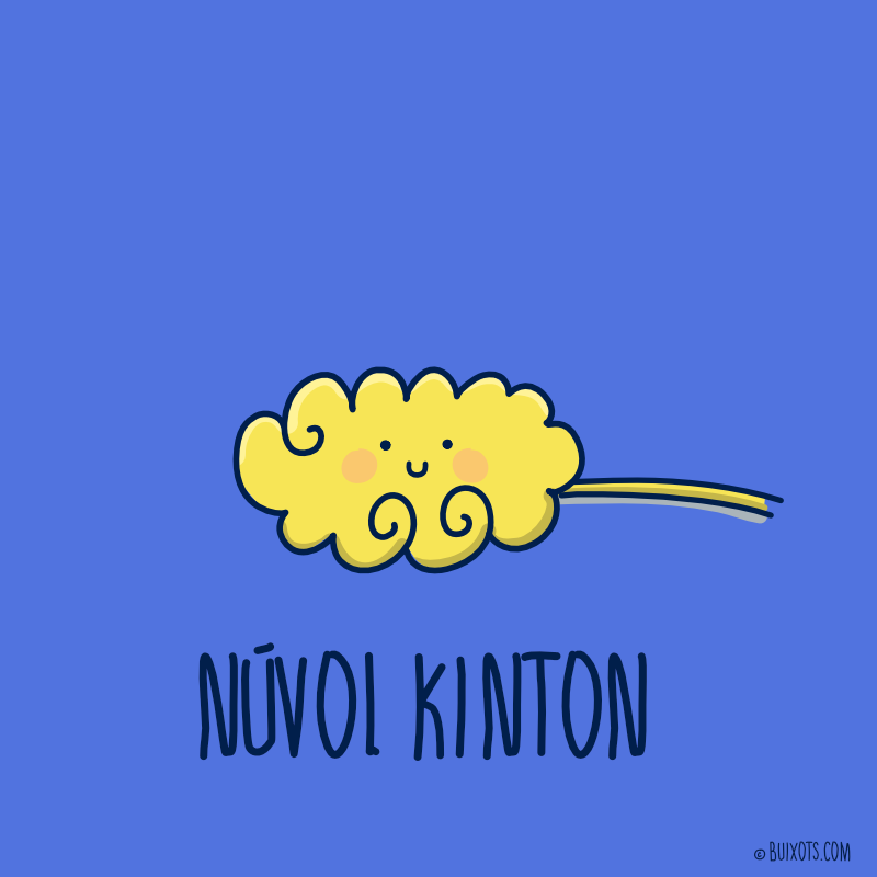Núvol Kinton Bola de Drac en català