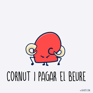 Cornut i pagar el veure