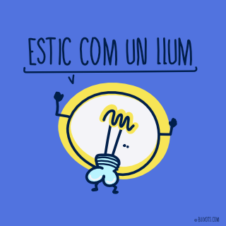 Estar com un llum